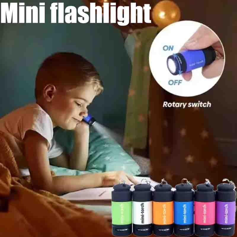Outdoor Lighting Electric - USB Rechargeable Camping Mini Flashlight Strong