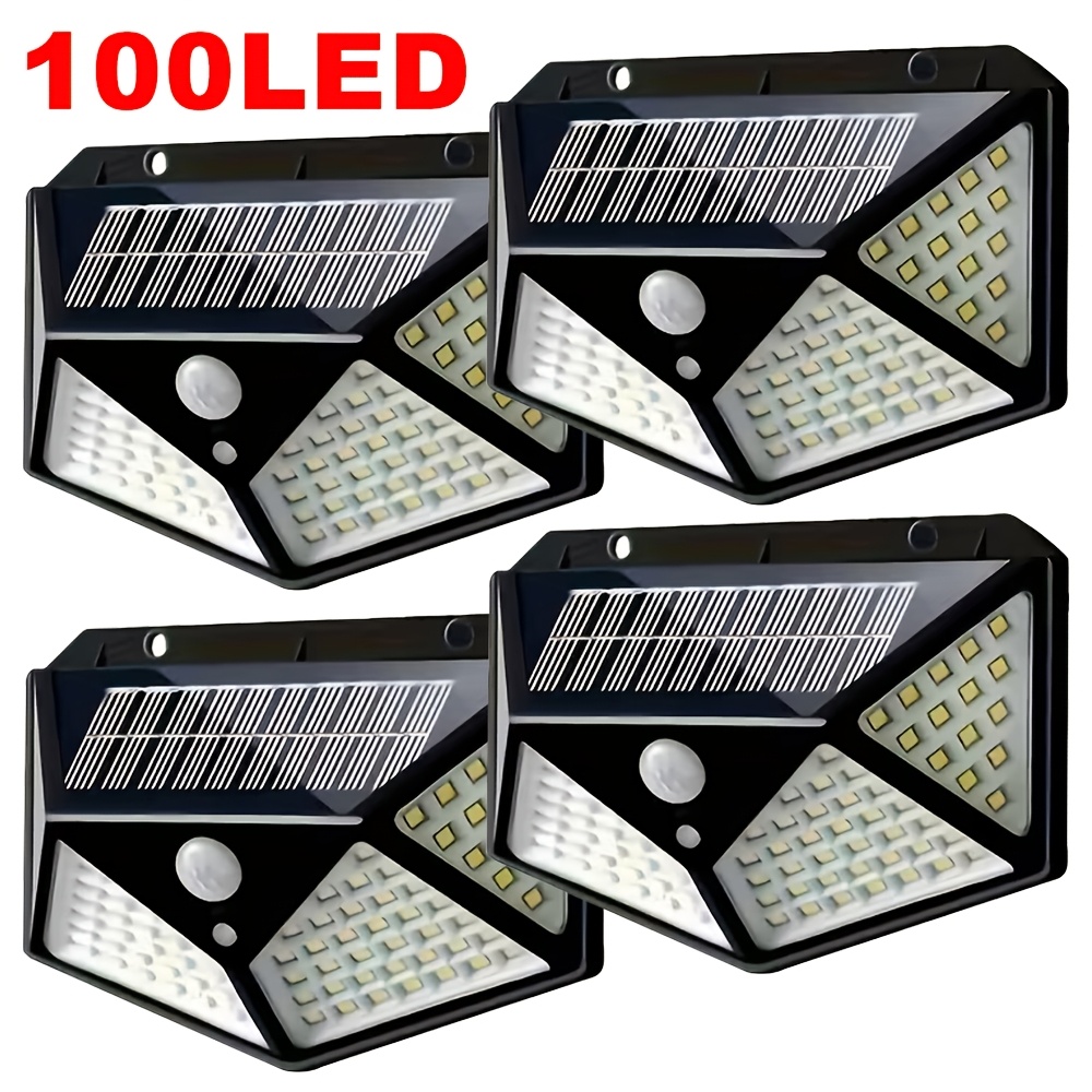 Outdoor Lighting Sconce - 100LED Outdoor Solar Garden Light Outdoor