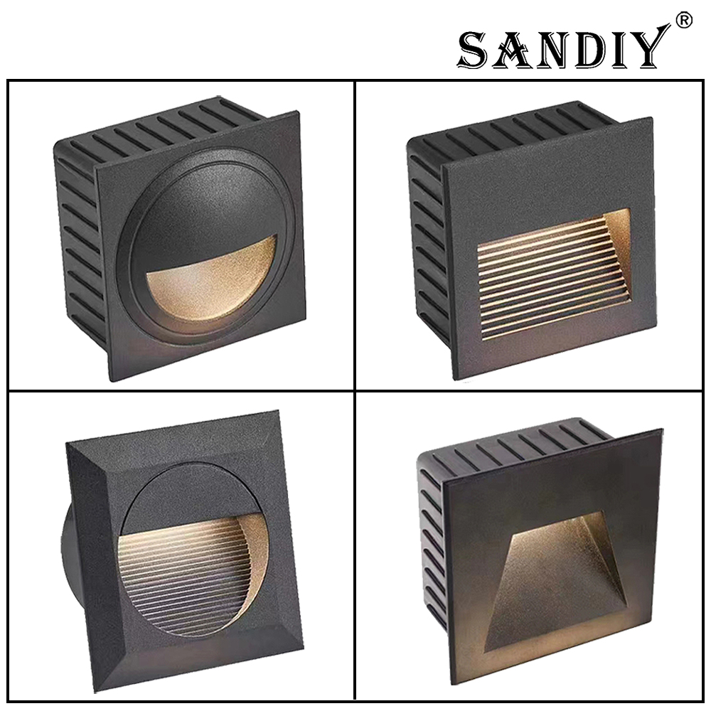 SANDIY Recessed Outdoor Wall S - đánh giá và giá Outdoor Lighting Lux