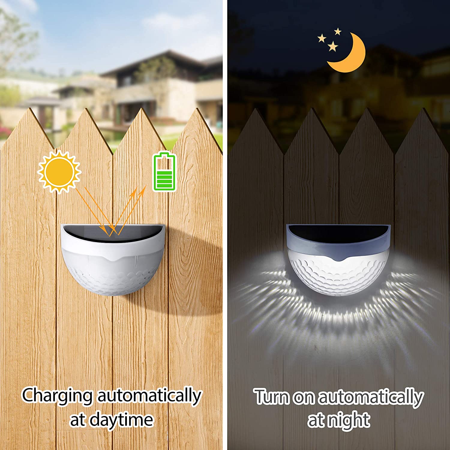 LED Solar Light Outdoor Wall L - đánh giá và giá Outdoor Lighting Sconce