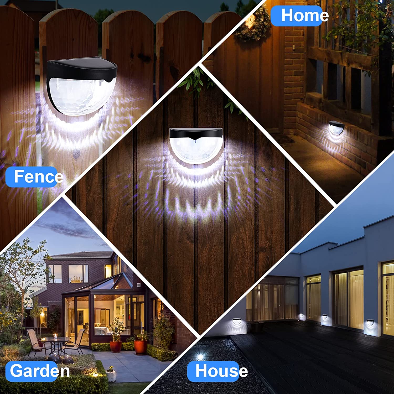 LED Solar Light Outdoor Wall L - đánh giá và giá Outdoor Lighting Sconce