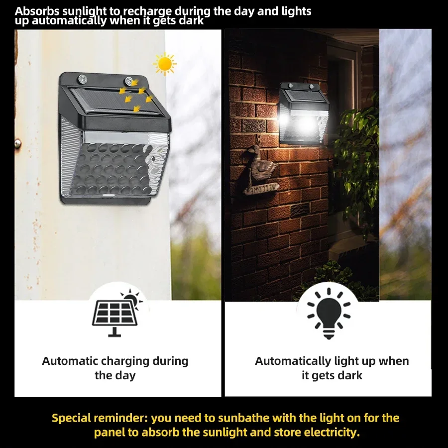 LED Solar Light PIR Motion Sen - đánh giá và giá Outdoor Lighting Sconce