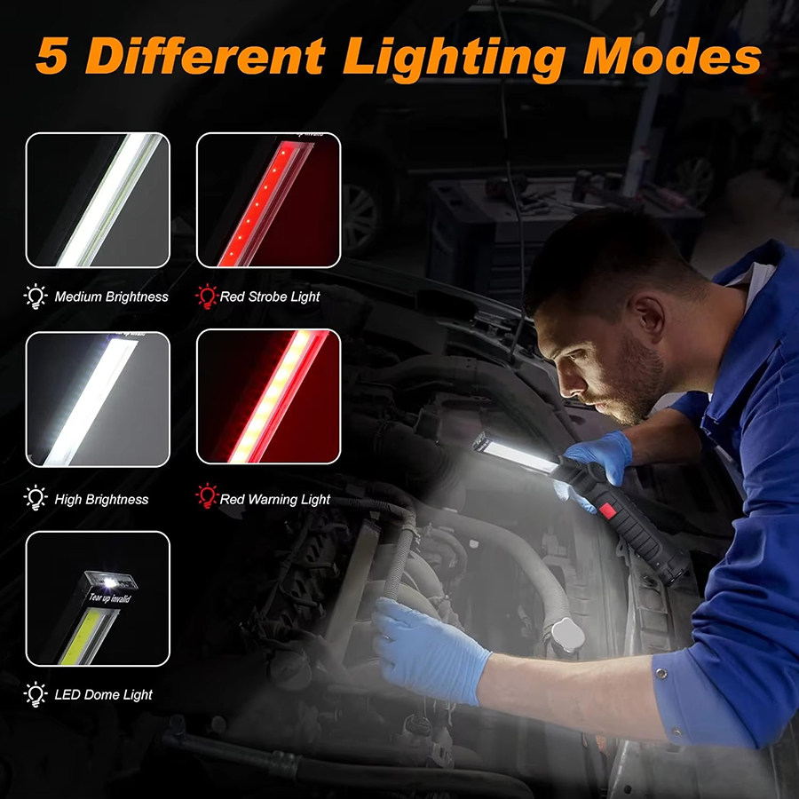 Portable LED Flashlight with M - đánh giá và giá Outdoor Lighting Electric