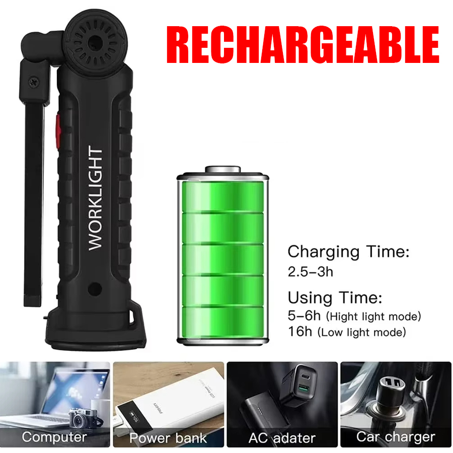 Portable LED Flashlight with M - đánh giá và giá Outdoor Lighting Electric