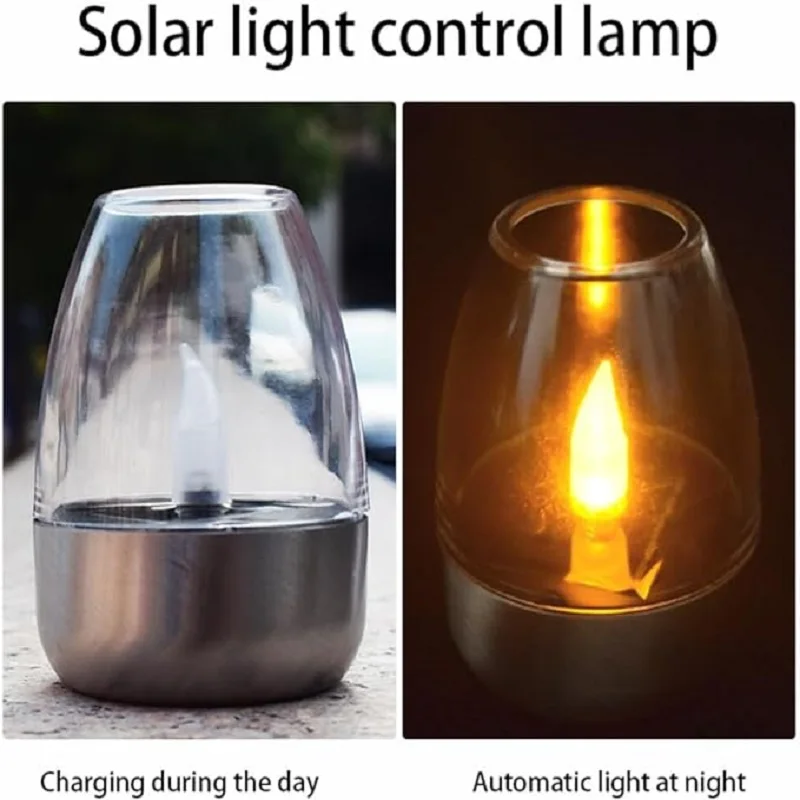 Solar Powered Flameless Candle - đánh giá và giá Halo Outdoor Lighting