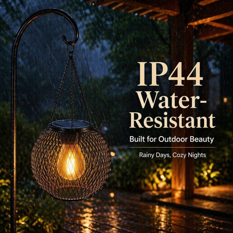 Solar Powered LED Hanging Floo - đánh giá và giá Outdoor Lighting Quality
