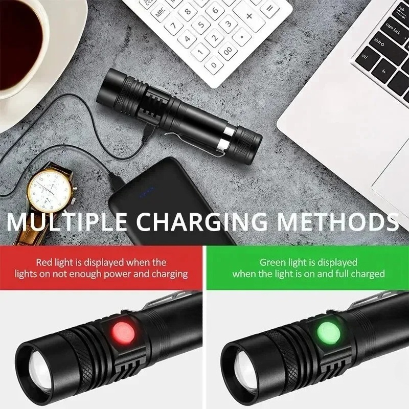 Rechargeable T6 Handheld Flash - đánh giá và giá Outdoor Lighting Guide