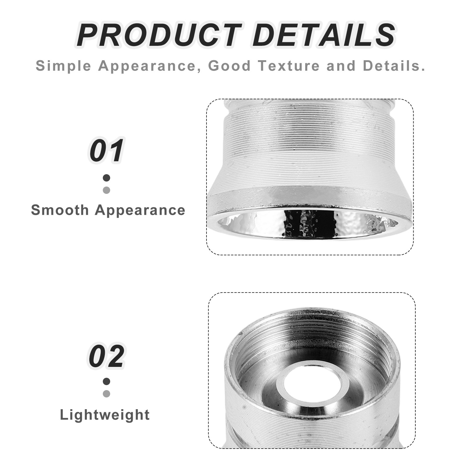 2Pcs Flashlight Reflector Cup  - đánh giá và giá Outdoor Lighting Spotlight