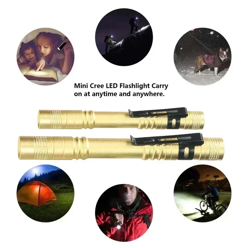 Portable Mini LED Pen Flashlig - đánh giá và giá Outdoor Lighting Electric