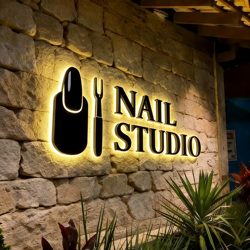Custom 3D Metal Letter LED Sig - đánh giá và giá Outdoor Lighting Logo