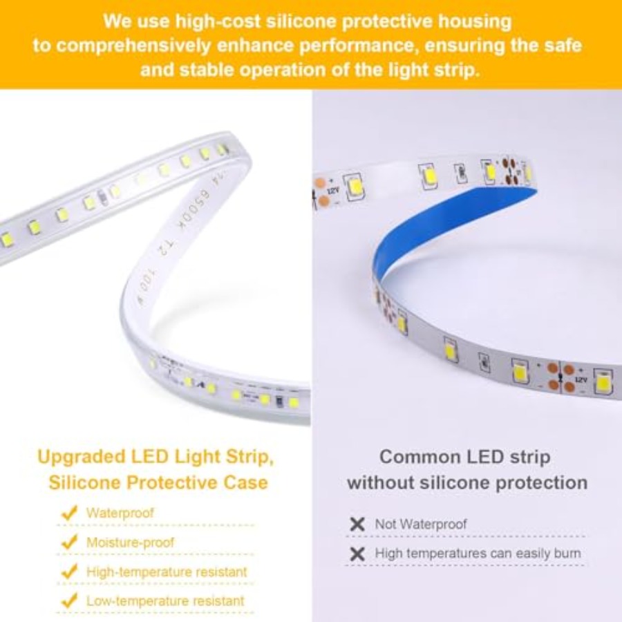 LED Strip Lights, 240 LEDs, 65 - đánh giá và giá Outdoor Lighting Strip