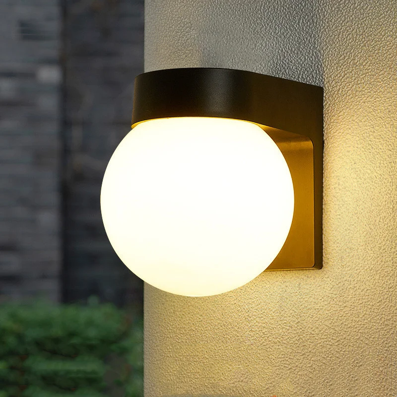 Spherical Outdoor Wall Lamp IP - đánh giá và giá Outdoor Lighting Lux