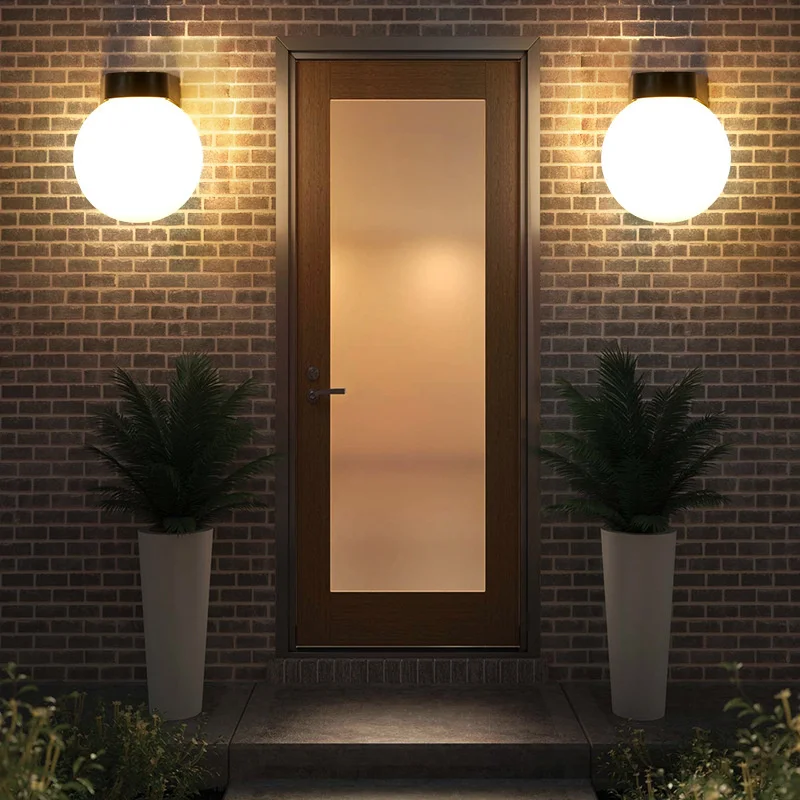 Spherical Outdoor Wall Lamp IP - đánh giá và giá Outdoor Lighting Lux