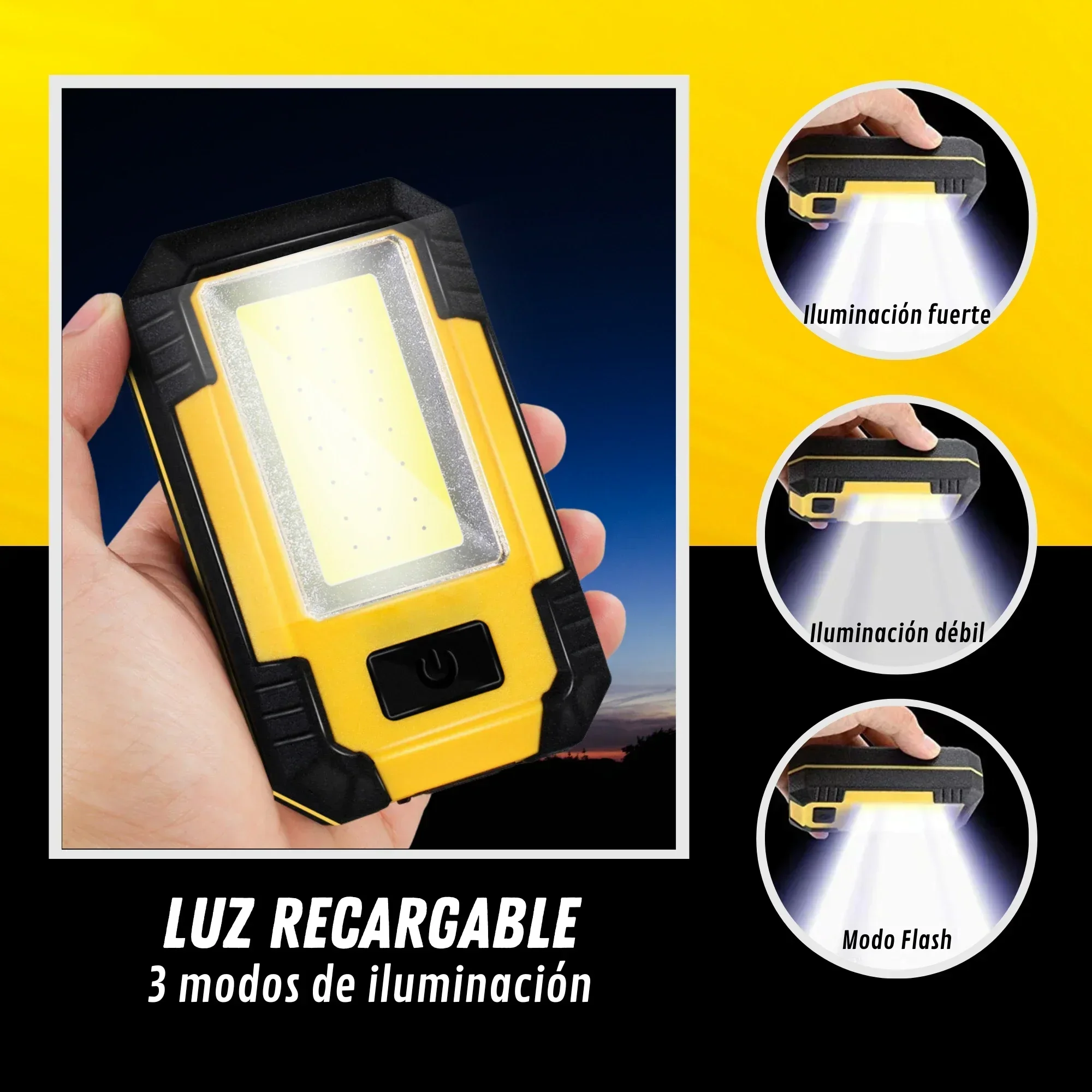 Rechargeable 4000MaH Work Ligh - đánh giá và giá Outdoor Lighting Electric