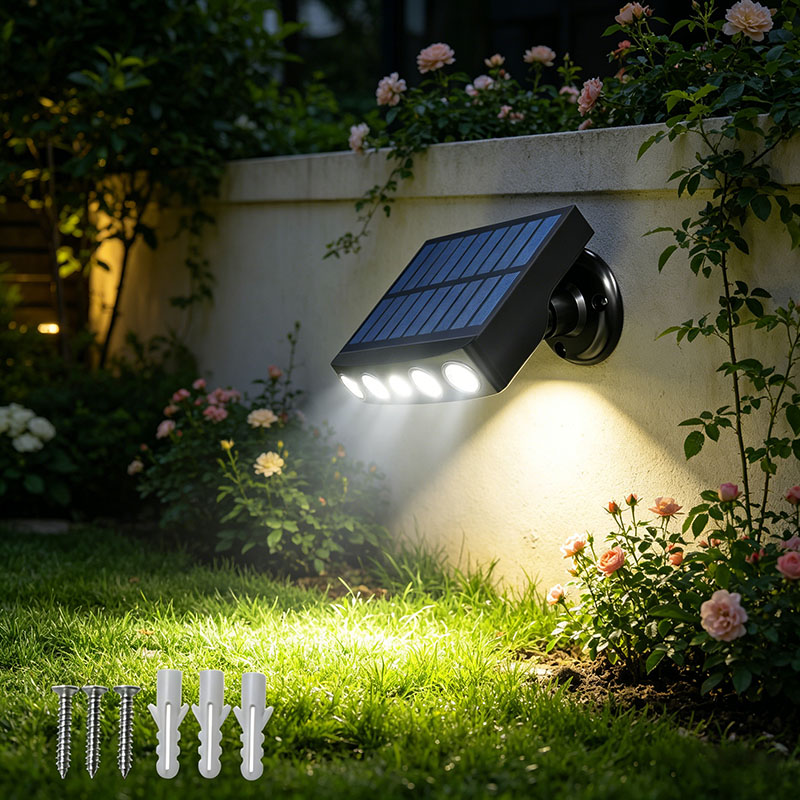 FAMCDC Powerful Solar Security - đánh giá và giá Halo Outdoor Lighting