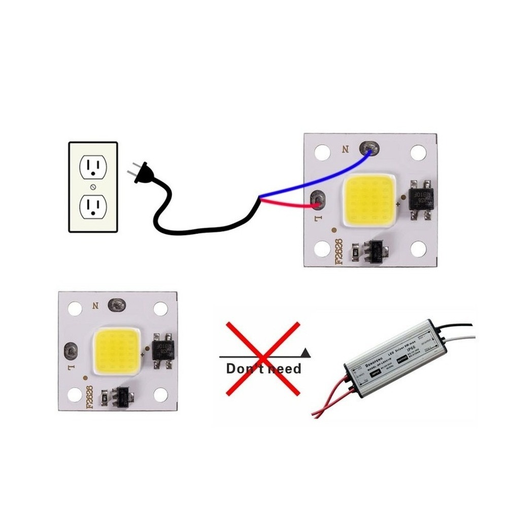 10W COB Mô Đun 220V Chip LED Đ - đánh giá và giá Outdoor Lighting Spotlight