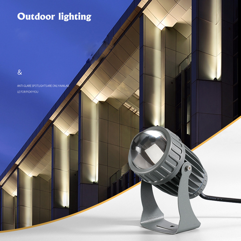 10W Outdoor LED Wall Spotlight - đánh giá và giá Outdoor Lighting Lux