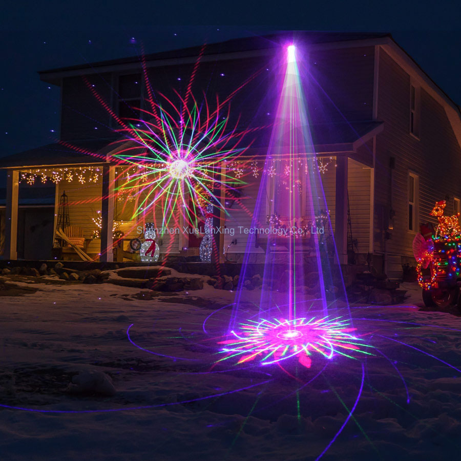 ESHINY RGB Laser Landscape Lig - đánh giá và giá Outdoor Lighting Sconce