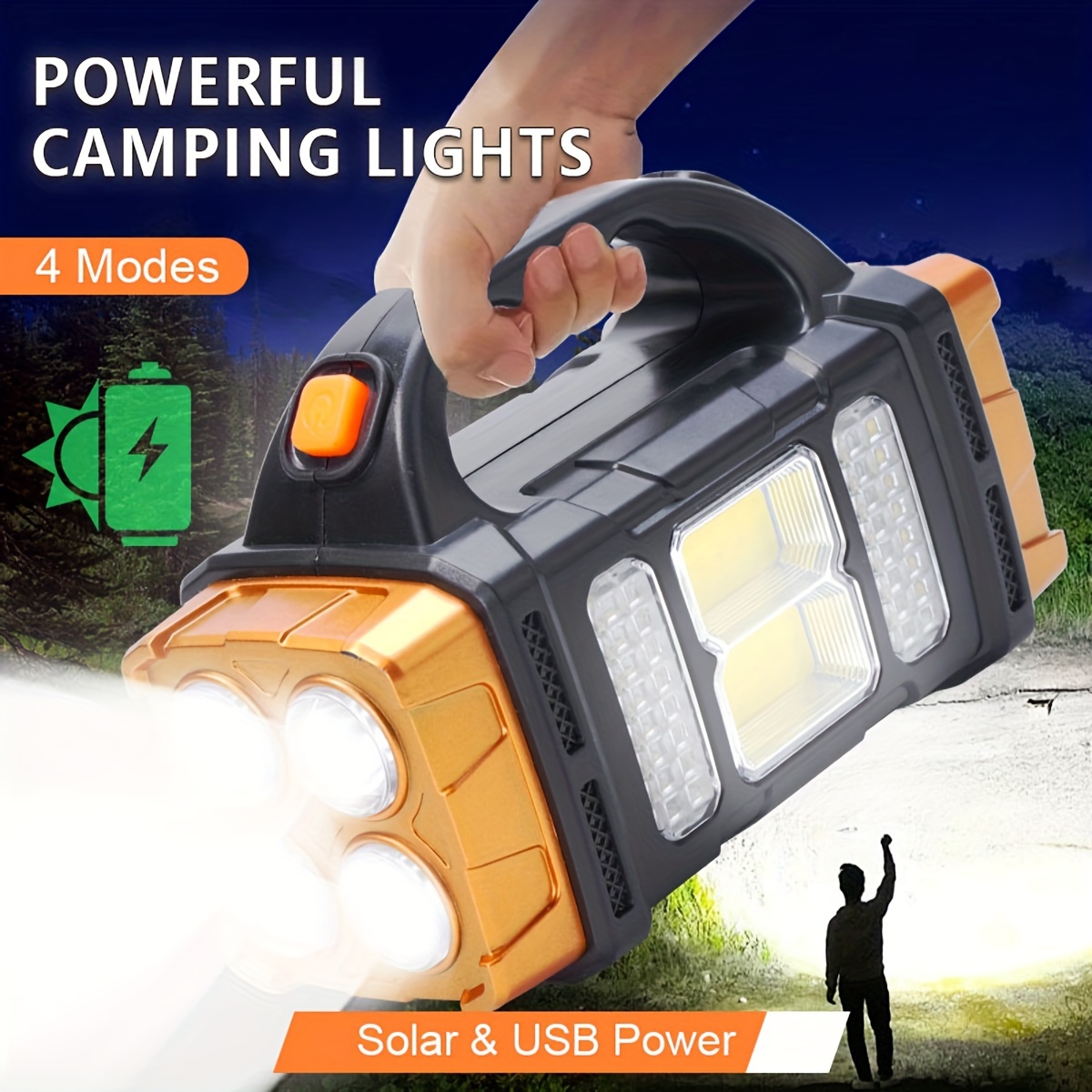 New Upgrade Rechargeable High  - đánh giá và giá Outdoor Lighting Quality