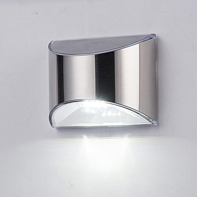 2Pcs Solar Garden Light Stainl - đánh giá và giá Outdoor Lighting Lux