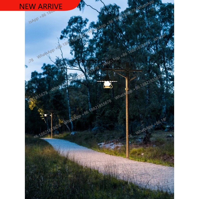 Solar retro park light Outdoor - đánh giá và giá Outdoor Lighting Spotlight