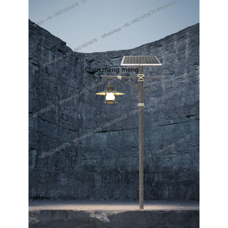 Solar retro park light Outdoor - đánh giá và giá Outdoor Lighting Spotlight