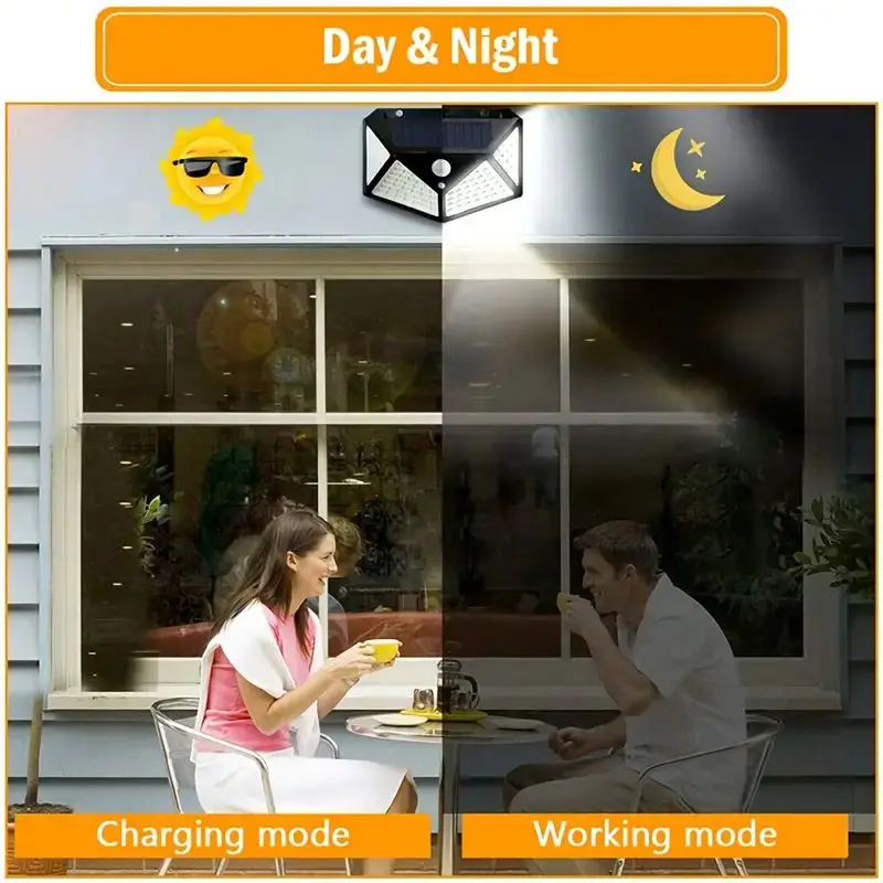 100LED Outdoor Solar Garden Li - đánh giá và giá Outdoor Lighting Sconce