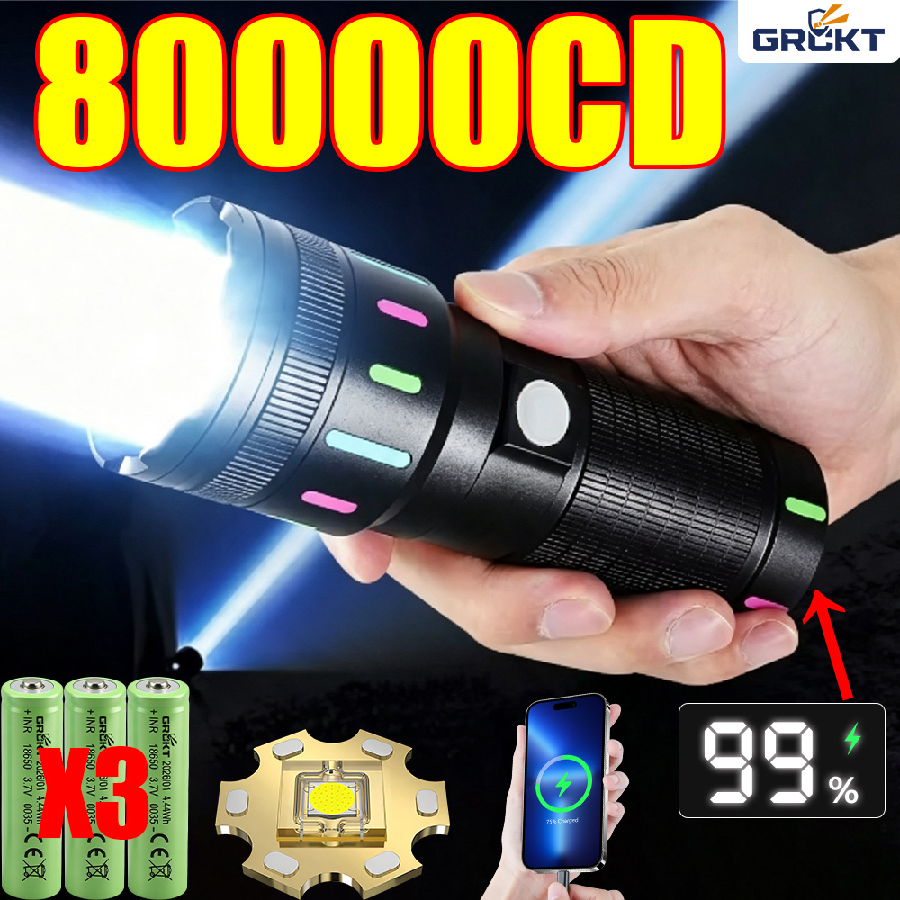 80000CD Most Powerful LED Flas - đánh giá và giá Outdoor Lighting Electric