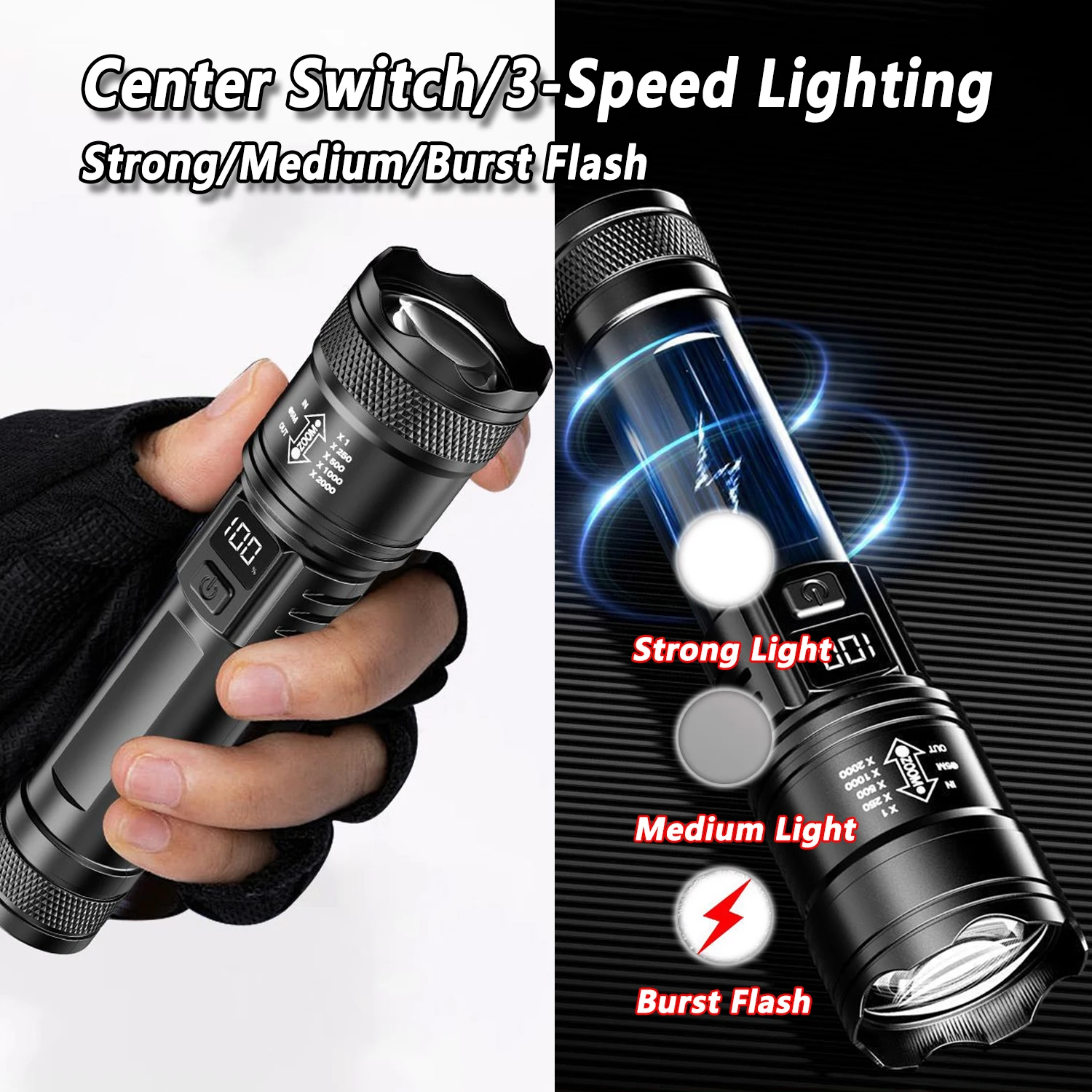 Ultra Bright LED Flashlight 20 - đánh giá và giá Outdoor Lighting Electric