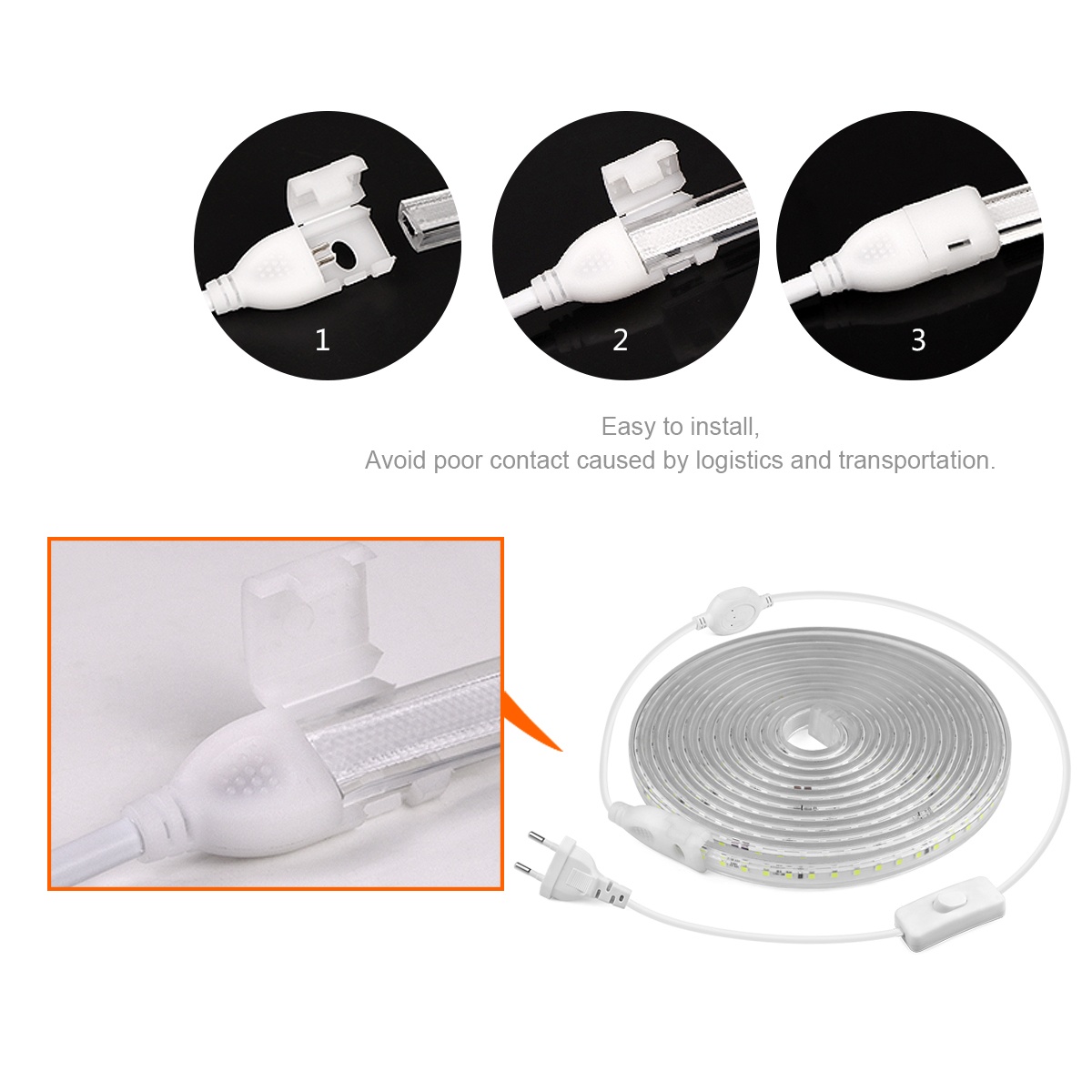 High Bright LED Strip Light 28 - đánh giá và giá Outdoor Lighting Strip