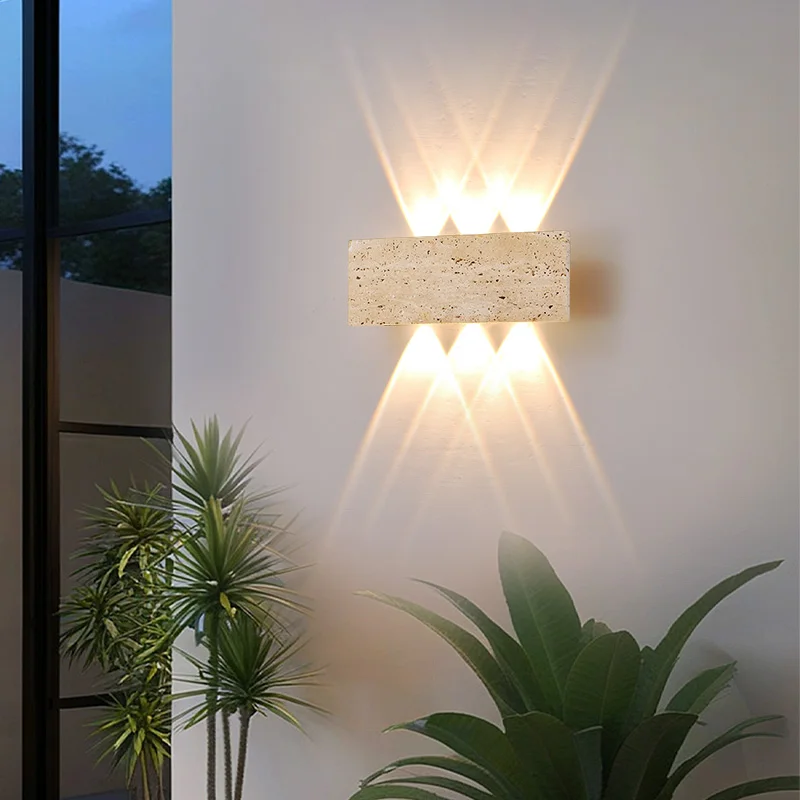 Wabi-sabi LED Wall Lamp Garden - đánh giá và giá Outdoor Lighting Lux