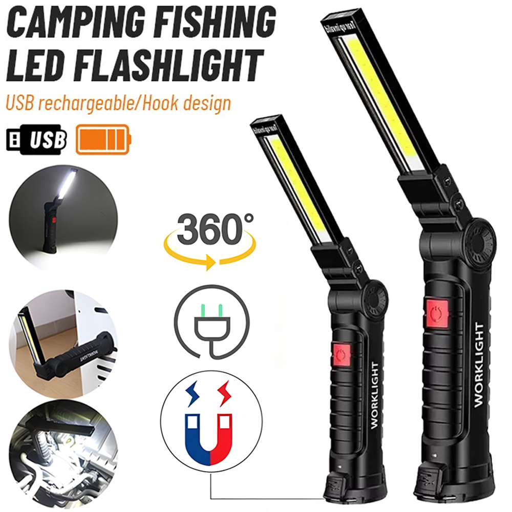LED COB Flashlight USB Recharg - đánh giá và giá Outdoor Lighting Electric