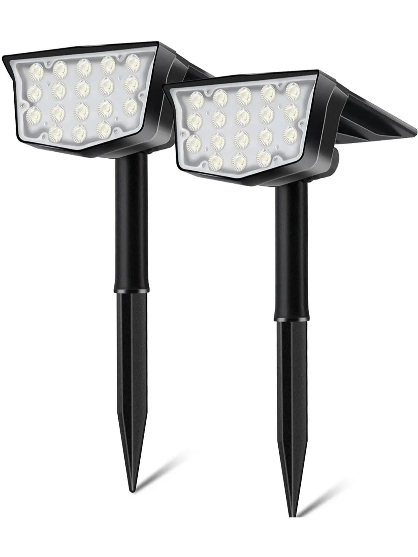 2Pcs Solar Outdoor Spot Lights - đánh giá và giá Outdoor Lighting Spotlight