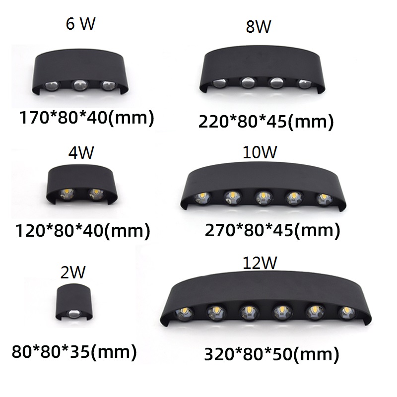 Đèn Led Hiện Đại Đèn Tường Ngo - đánh giá và giá Outdoor Lighting Lux