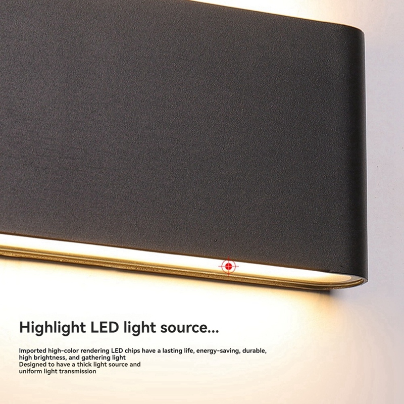 LED Wall Sconce Waterproof Out - đánh giá và giá Outdoor Lighting Sconce