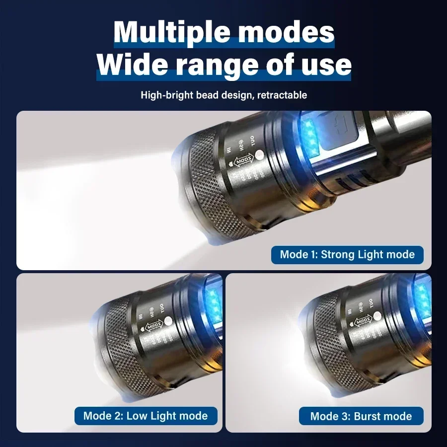 Tactical LED Flashlight 2000LM - đánh giá và giá Outdoor Lighting Quality