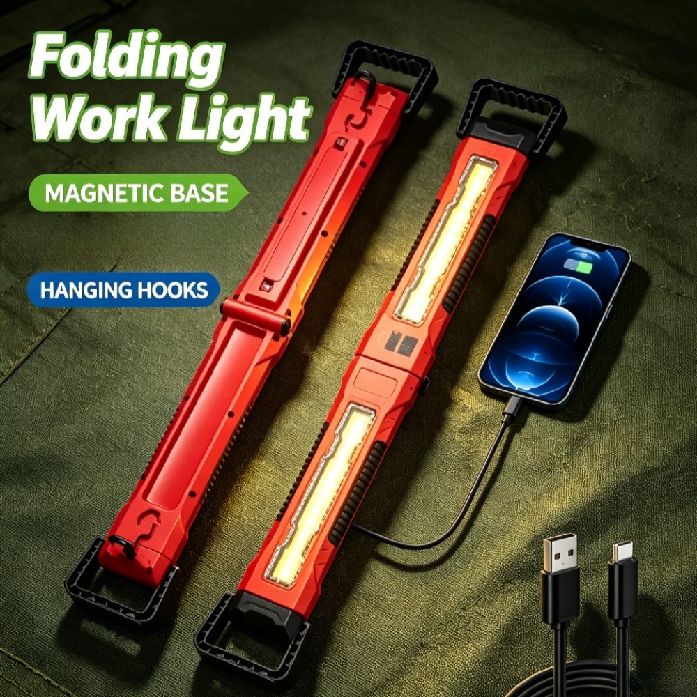 New COB Work Light USB Recharg - đánh giá và giá Outdoor Lighting Repair